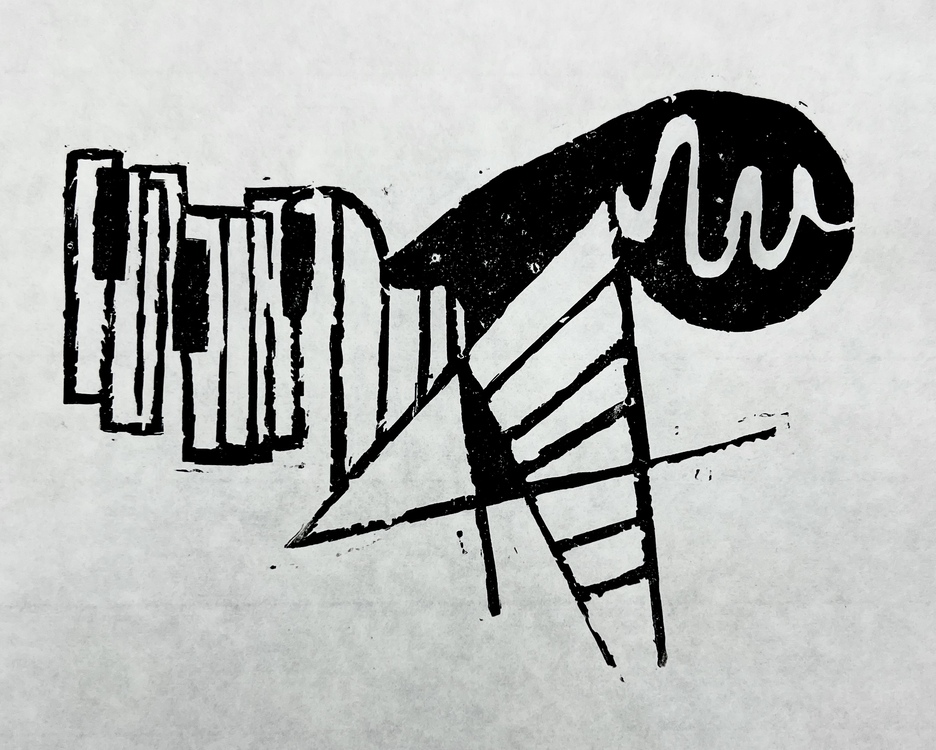 Music Abstract Print